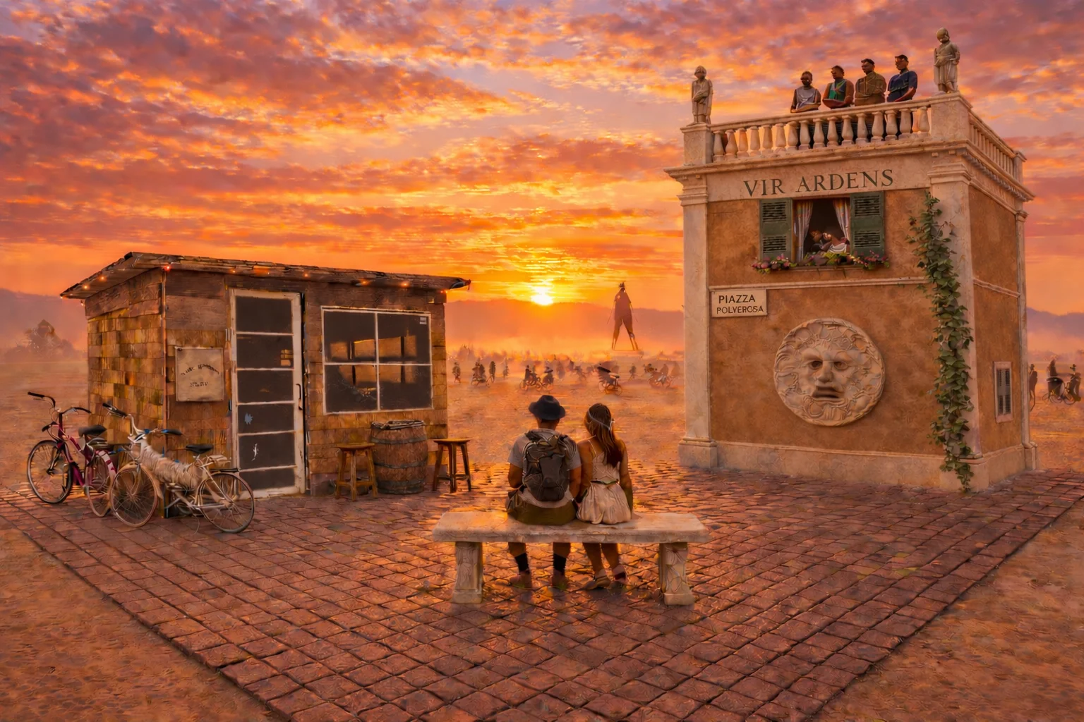 AI visual exploration image for the Dusty Corner concept.