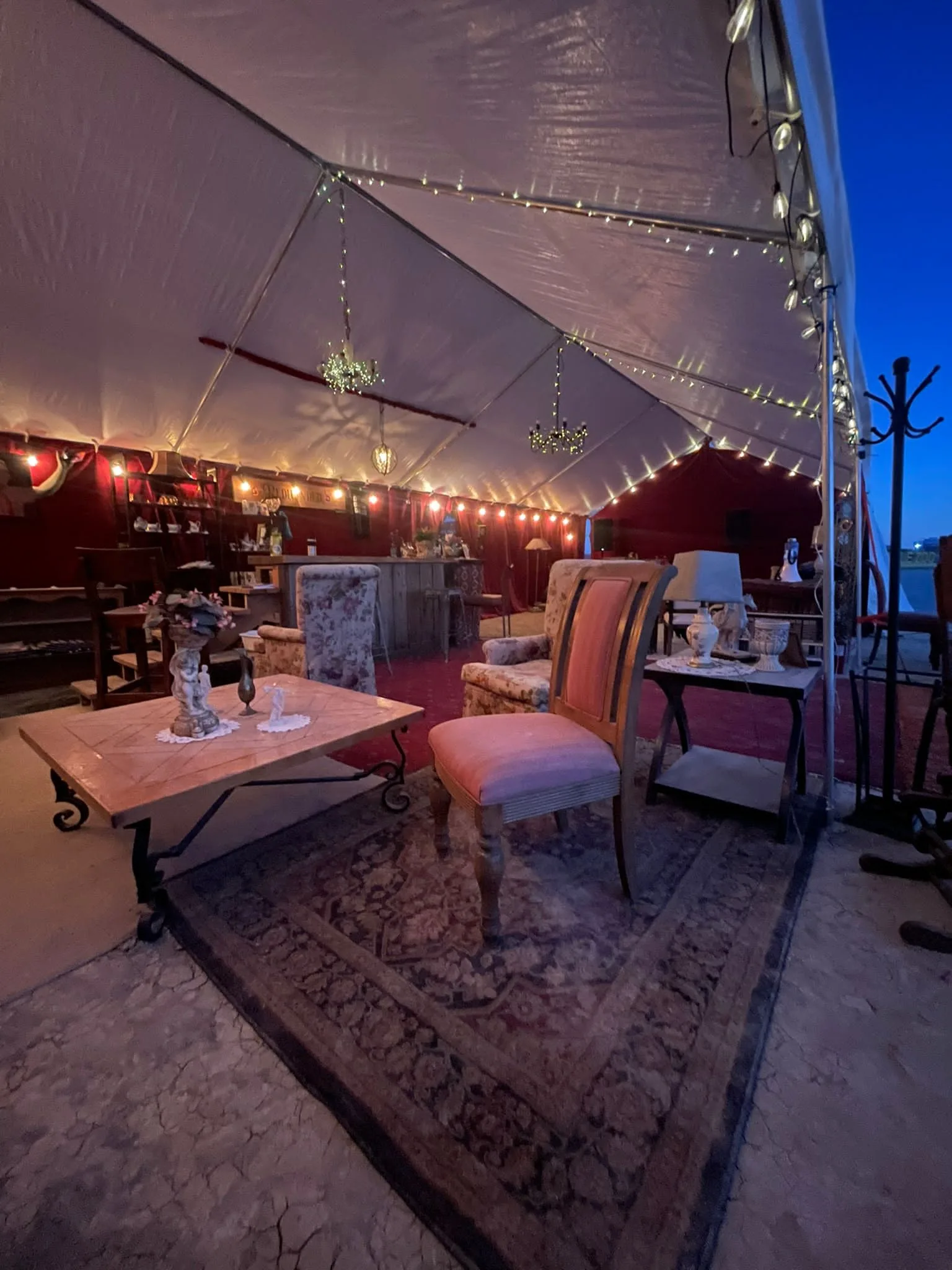 Redhanded theme camp.