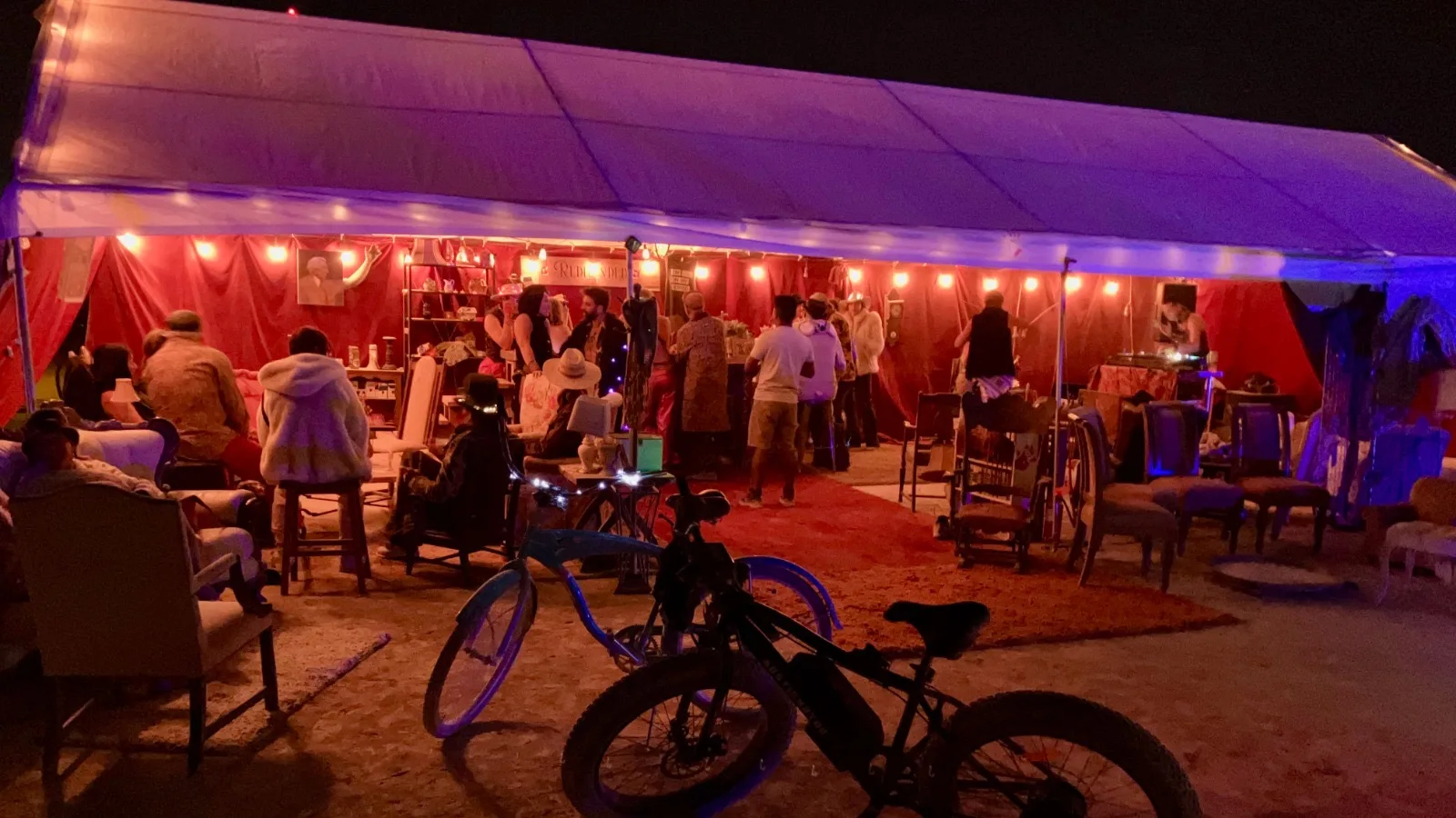 Redhanded theme camp.